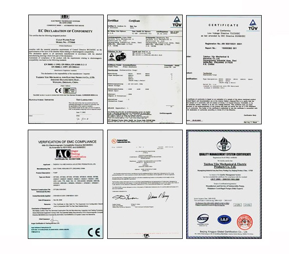 Сертификаты на продукцию завода
